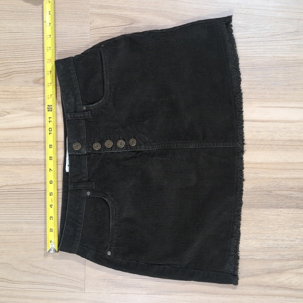 Indigo Rein Green Corduroy Mini Skirt - Picture 5 of 6